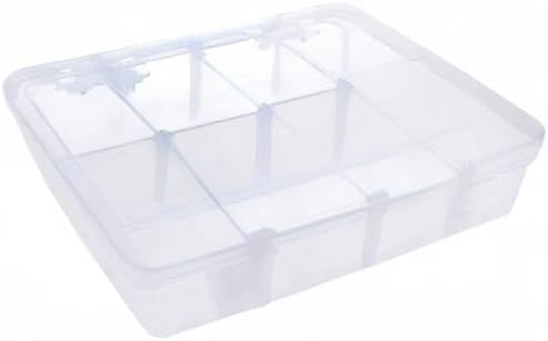 Xiaoyztan Clear Plastic Organizer, 12 Grids - Image 9