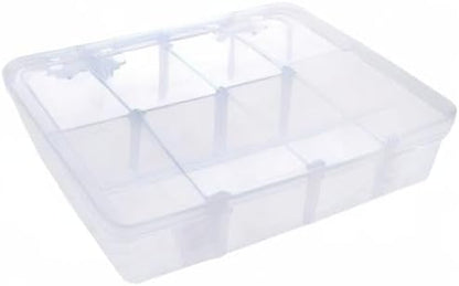 Xiaoyztan Clear Plastic Organizer, 12 Grids - Image 9