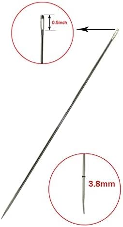 6" Upholstery Large Eye Long Needle Apply to Home or Work Hand Sewing Tapestry - Image 4