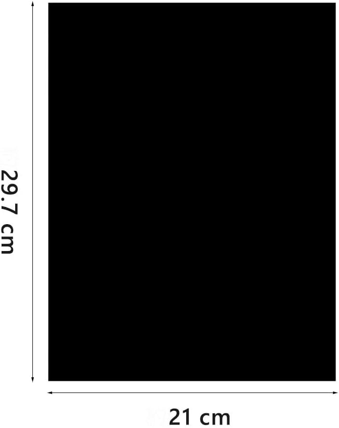 A4 Origami Paper Black 100 Sheets, 8.27×11.7 inch Double Sided Color Easy Fold - Image 2