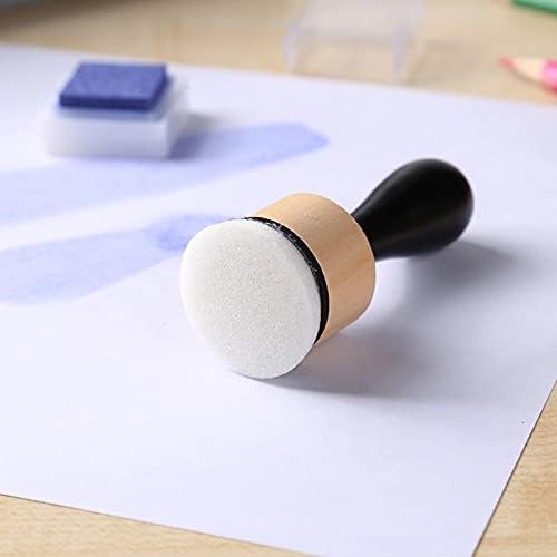 Ink Paints Mixing Blending Tool Mini Round Foam Refills, - Image 6