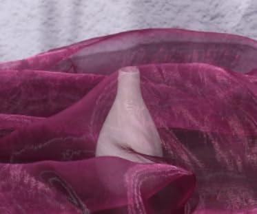 Two-Tone Iridescent Holographic Organza Fabric - Image 6