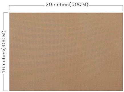 3 Pack PTFE Teflon Sheet 16 x 20" and 3 Rolls 10mm X 33m Heat Resistant - Image 2