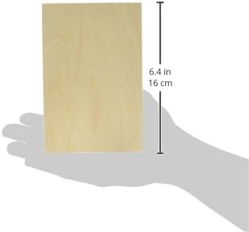 Ampersand Art Supply Unprimed Basswood Artist Panel, 7/8" Cradled Profile 4"x6" - Image 10