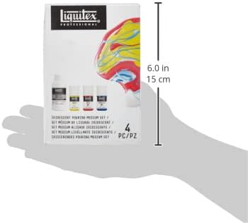 Liquitex Professional Iridescent Pouring Medium Set, Includes 3 x 2-oz Soft - Image 4