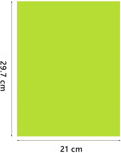 A4 Origami Paper Yellow Green 100 Sheets, 8.27×11.7 inch Double Sided Color - Image 2