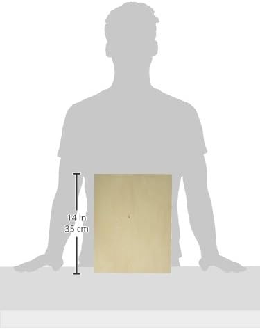Ampersand Art Supply Unprimed Basswood Artist Panel, 7/8" Cradled Profile - Image 10