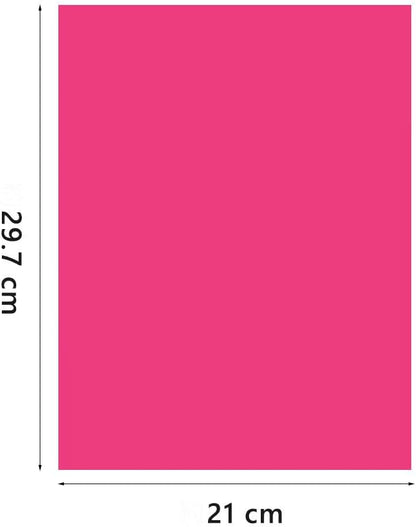 A4 Origami Paper Magenta 100 Sheets, 8.27×11.7 inch Double Sided Color Easy - Image 2