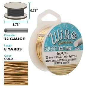 The Beadsmith Wire Elements Craft Wire – Tarnish Resistant, Soft Temper - Image 3