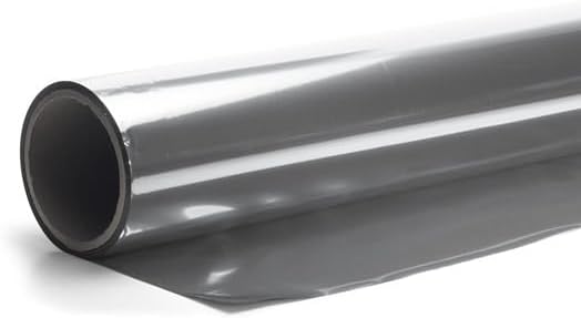 Anderson's Silver Shiny Metallic PVC Roll: 47" x 100' Flame-Resistant Event by Andersons