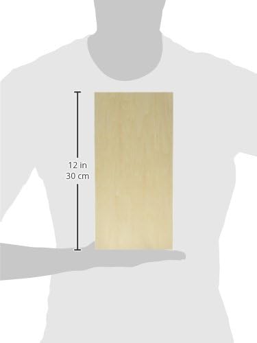 Ampersand Art Supply Unprimed Basswood Artist Panel, 7/8" Cradled Profile - Image 10