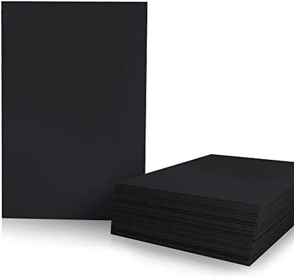 Black Foam Board 8 x 10 x 3/16" Inch, 15 Pack Acid-Free Foam Core Poster Board - Image 7