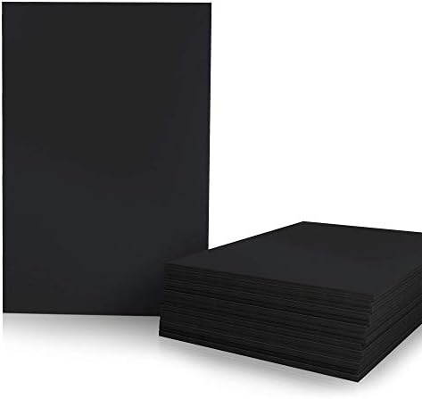 Black Foam Board 18 x 24 x 3/16" Inch, 15 Pack Acid-Free Foam Core Poster Board - Image 3