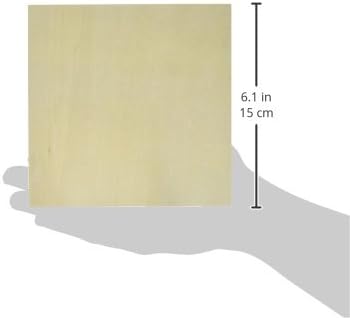 Ampersand Art Supply Unprimed Basswood Artist Panel, 7/8" Cradled Profile 6"x6" - Image 10
