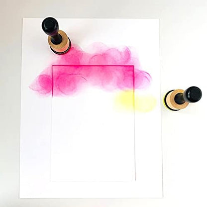 Ink Paints Mixing Blending Tool Mini Round Foam Refills, - Image 5