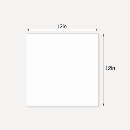 Somime 10 Pack Backing Boards, 12x12 Uncut White Mats Matboards, Acid-Free - Image 2