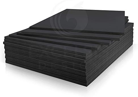 Black Foam Board 8 x 10 x 3/16" Inch, 15 Pack Acid-Free Foam Core Poster Board - Image 3