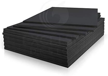 Black Foam Board 22 x 28 x 3/16" Inch, 15 Pack Acid-Free Foam Core Poster Board - Image 3