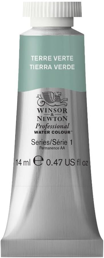 Winsor & Newton Professional Watercolor, 14ml Tube, Terre Verte by WinsorNewton
