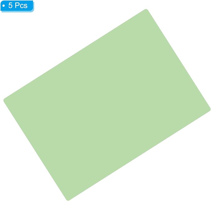 PATIKIL A4 Size Guided Reading Sheet, Grass Green - Image 3