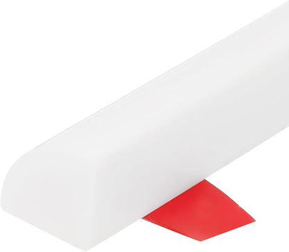 uxcell Flexible Molding Trim, 118 Inch Flexible Quarter Round Molding Silicone by uxcell