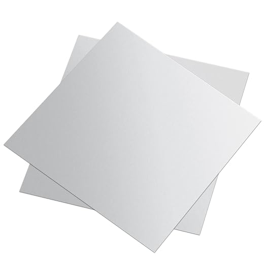 2 Pieces 6061 T651 Aluminum Sheet Metal 6X 6x0.02 Inch Rectangle Metal Plate - Image 3