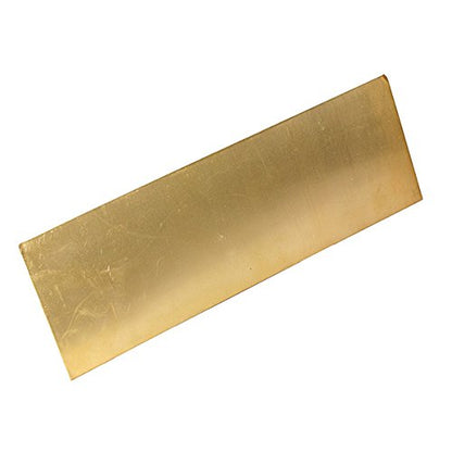 CynKen 1 Pieces 3mmx100mmx100mm Corrosion Resistant H62 Brass Sheet Plate - Image 2