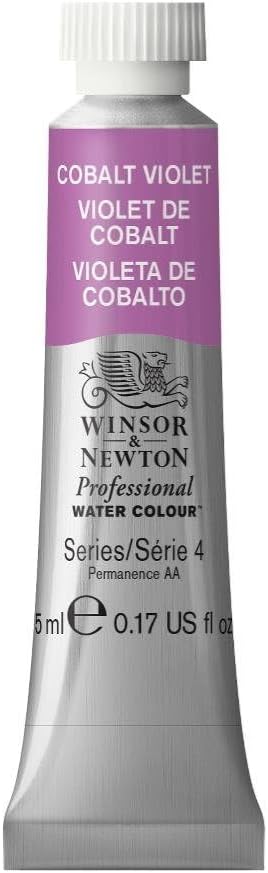 Winsor & Newton Professional Watercolor, 5ml Tube, Cobalt Violet by WinsorNewton