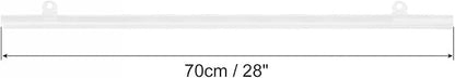 MECCANIXITY PVC Poster Hanger Rail Poster Strip Bar 70cm/28inch Clear - Image 2