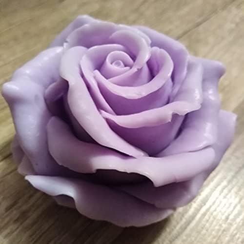 3D Rose Flower Silicone Mold Resin Epoxy Flower Molds Decorating Crafts Candle - Image 9