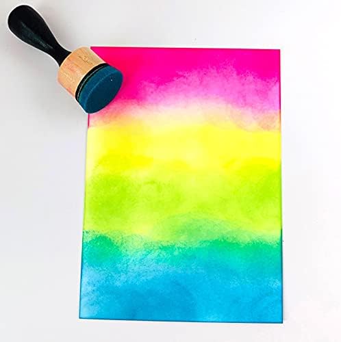 Ink Paints Mixing Blending Tool Mini Round Foam Refills, - Image 7