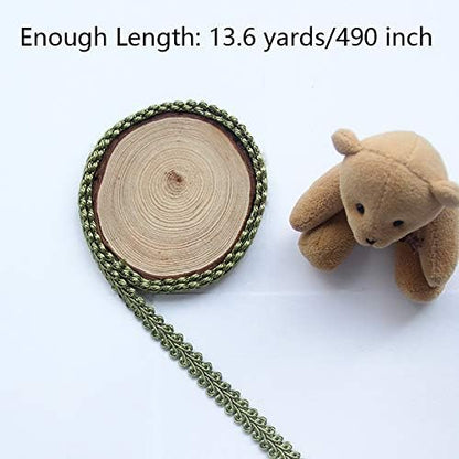 BEL AVENIR Braid Trim 1/2 inch 13.6 Yards French Gimp Basic Sewing Polyester - Image 3
