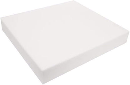 FoamRush 0.5" H x 24" W x 24" L Upholstery Foam Cushion High Density by FoamRush
