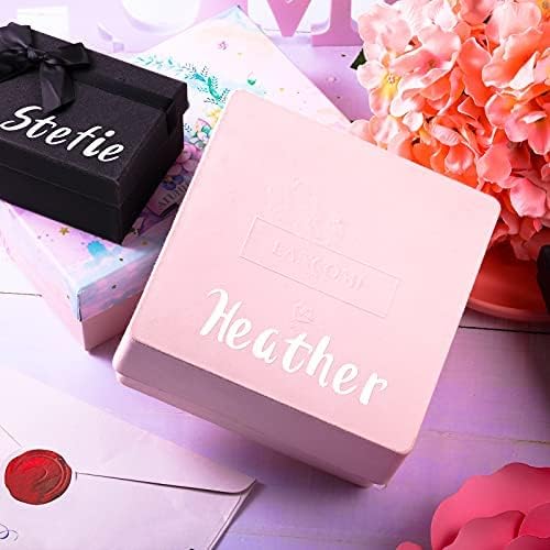 Outus 576 Pieces 8 Sheets Letters Stickers Self Adhesive Vinyl Letter Alphabet - Image 6
