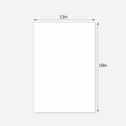 10 Pack Backing Boards, 13x19 Uncut White Mats Matboards, Acid-Free Backerboards - Image 2