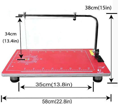 110V Hot Wire Foam Cutter with Scale, 22.8" ×15 ", 36W Professional Heat - Image 3