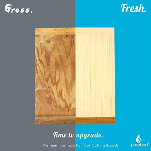Pureboo Premium Bamboo Pull-out Cutting Board - Image 8