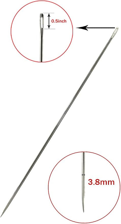 MJMP 6" Professional Upholstery Large Eye Long Needle Easy to Thread, Used - Image 7