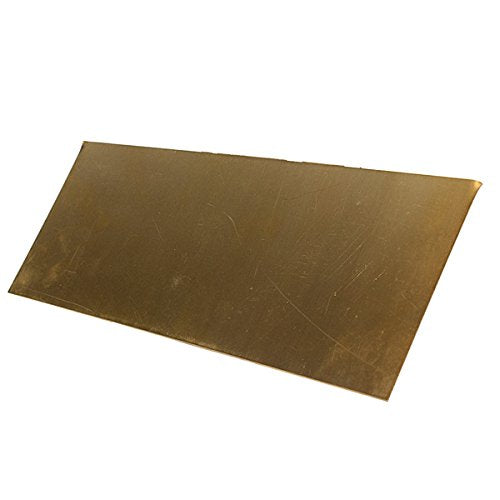 CynKen 1 Pieces 3mmx100mmx100mm Corrosion Resistant H62 Brass Sheet Plate - Image 4