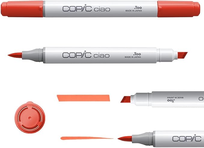 Copic Sketch, Alcohol Markers, Dual Brush Tip Art Marker - Image 5
