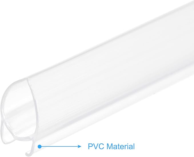 MECCANIXITY PVC Poster Hanger Rail Poster Strip Bar 110cm/43inch Clear - Image 4