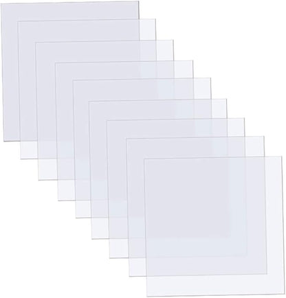 15 Pieces 4 mil Blank Stencil Sheets, 12 x 12 Inch Clear Blank Material Mylar by ArtCute