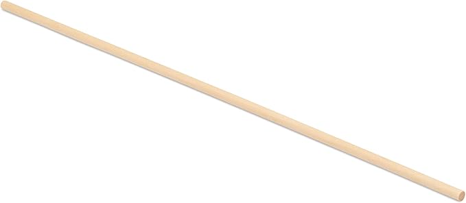 Dowel Rods Wood Sticks Wooden Dowel Rods 3/16 x 12 Inch Unfinished Hardwood - Image 3