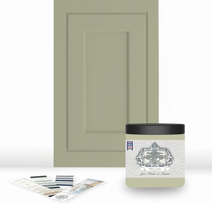ALL-IN-ONE Paint, Durable cabinet and furniture paint. Built in primer and top by HeirloomTraditionsPaint