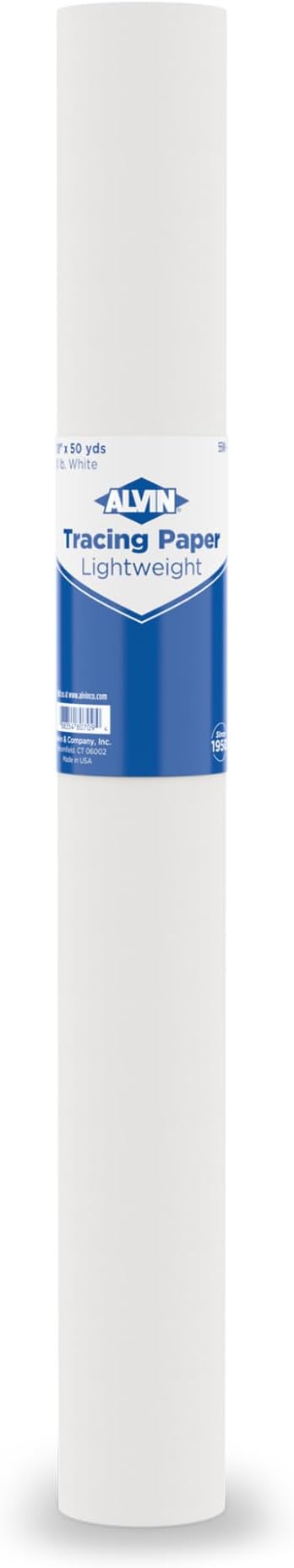 ALVIN 55W-I Lightweight Tracing Paper Roll, Suitable by Alvin