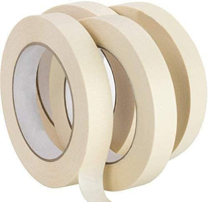 3/4 in Pro-Grade Masking Tape. 60 Yard Roll 4 Pack = 240 Yards of Multi-Use - Image 2