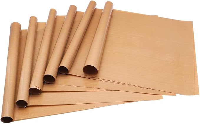 6pcs 16" x 20" PTFE Coated Sheet, Fiberglass Fabric, 5 Mil Heat Press Cover by DiTFATOP-DirectToFilm