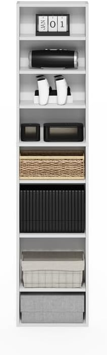 Adjustable Shelves Multimedia Storage Tower Rack - Image 6