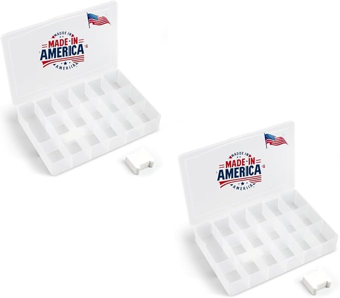 2PACK Embroidery Floss Organizer Box by BULK+PARADISE