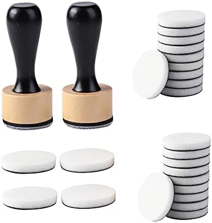 Ink Paints Mixing Blending Tool Mini Round Foam Refills, by CYFUNDESIGN